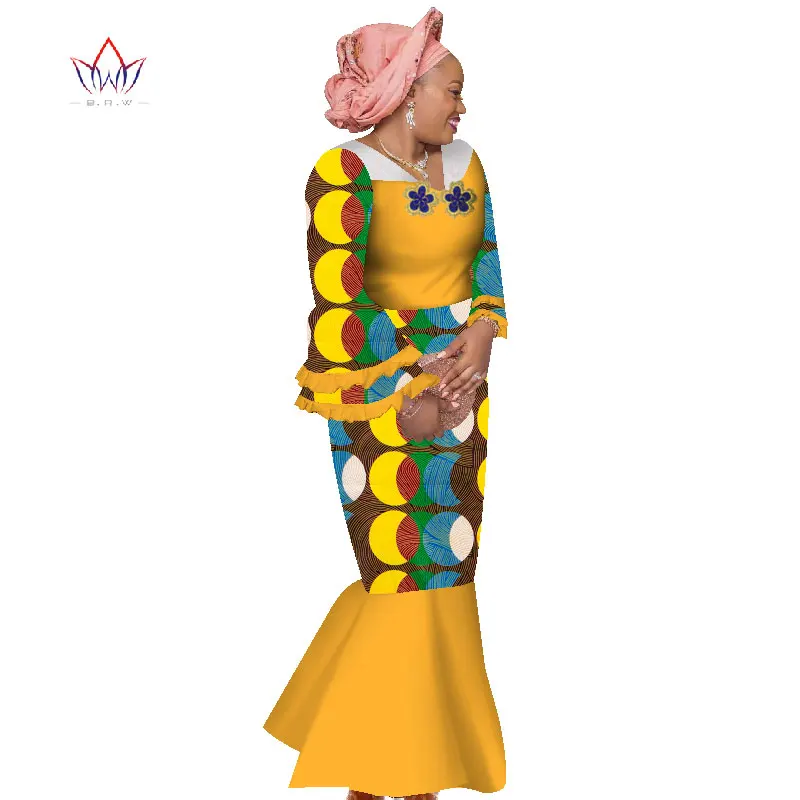 Новые африканские хлопковые платья для женщин одежда с v образным вырезом