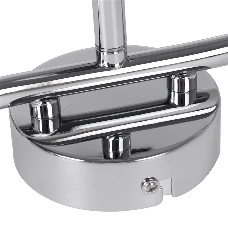 

2/3 Heads LED Ceiling Light Bracket Adjustable Spotlight Home Office Showroom Shop Light Bracket Not Include Lights