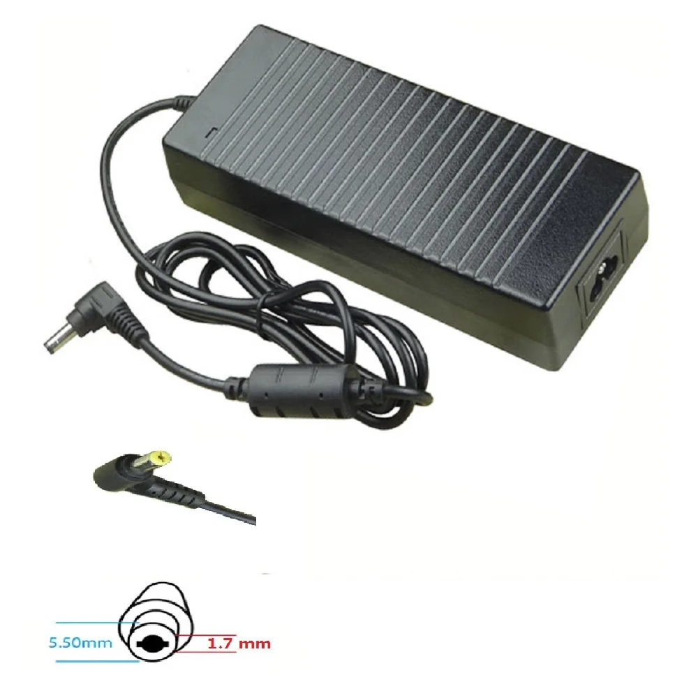 Адаптер переменного тока для ноутбука 19V 7.1A 135W зарядное устройство 5,5*1,7mm для acer Aspire VX15 VN7-591G VX5 T5000 PA-1131-16 19V7. 1A адаптер питания