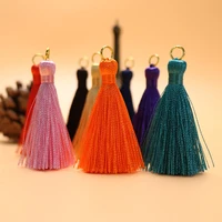 5pcs anti wrinkle vertical polyester tassel fringe handmade diy brush sewing accessories trim pendant for curtains home decor