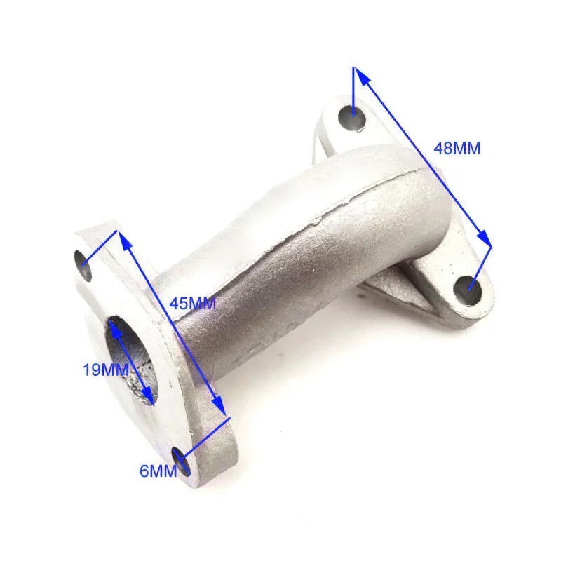 

Replacement Carburetor Parts Intake Pipe 50CC 90CC 110CC Spare Rebuilt PZ19