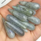 Бусины из натурального камня, 10x30 мм