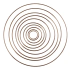 Кольцо Ловец снов металлическое, 3,5-19 см, 10 шт.