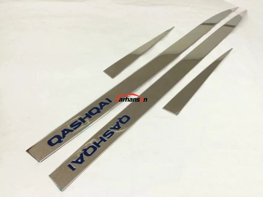 Для автомобиля Стайлинг Аксессуары Nissan Qashqai J11 нержавеющая Боковая дверь