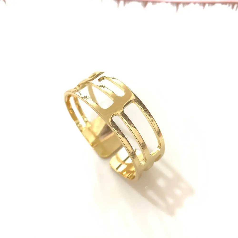 

10pc Hotel Chinese style napkin buckle stainless steel napkin ring cloth ring simple modern decorative meal buckle