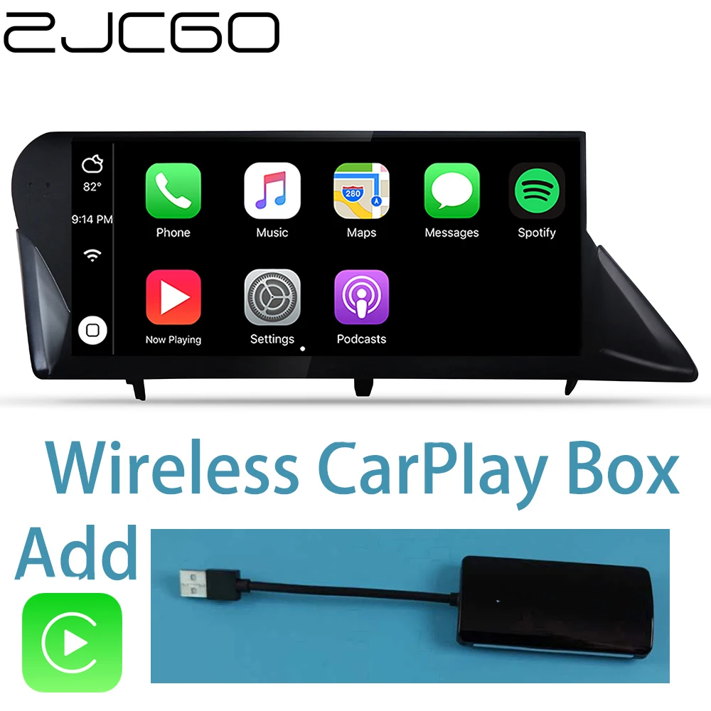 Screen add CarPlay Автомобильный мультимедийный плеер стерео gps DVD Радио NAVI навигация NAVI Android экран для Lexus RX AL10 RX270 RX350 RX450h 2008 - Цвет: Screen add CarPlay