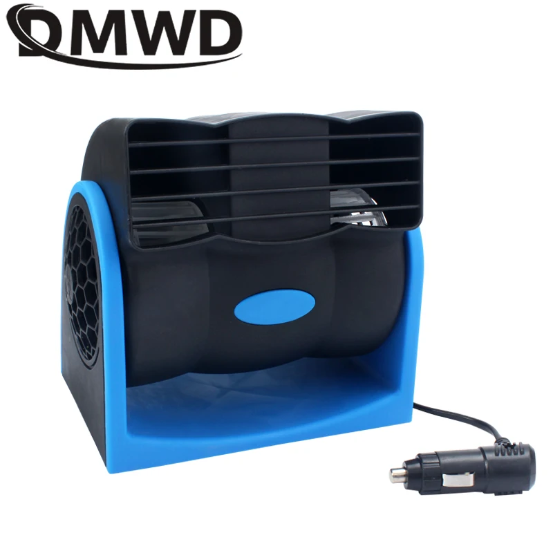 

DMWD 12V/24V Strong Wind Car Turbo Cooler Auto Cooling Air Fan Bladeless Air-conditioning Fans Ventilator With Cigarette lighter
