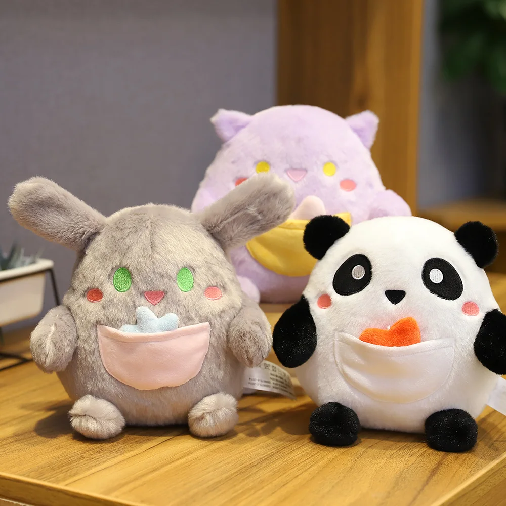 Милые мини-животные мягкая плюшевая игрушка искусственная панда кукла мягкие