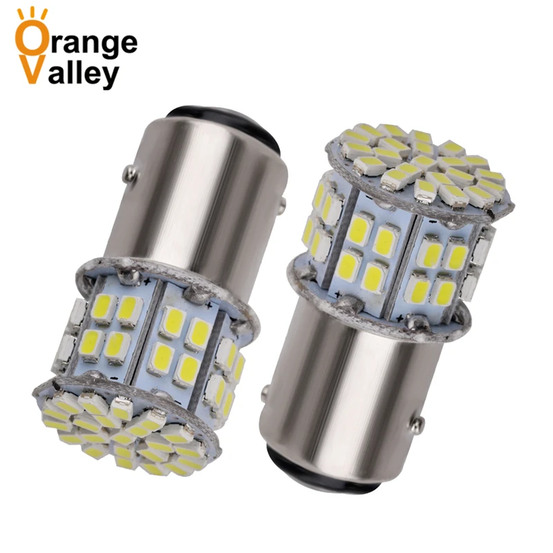 100 шт. Оптовая продажа Детское нижнее белье 1157 50 светодиодный 1156 BA15S BAY15D SMD 1206