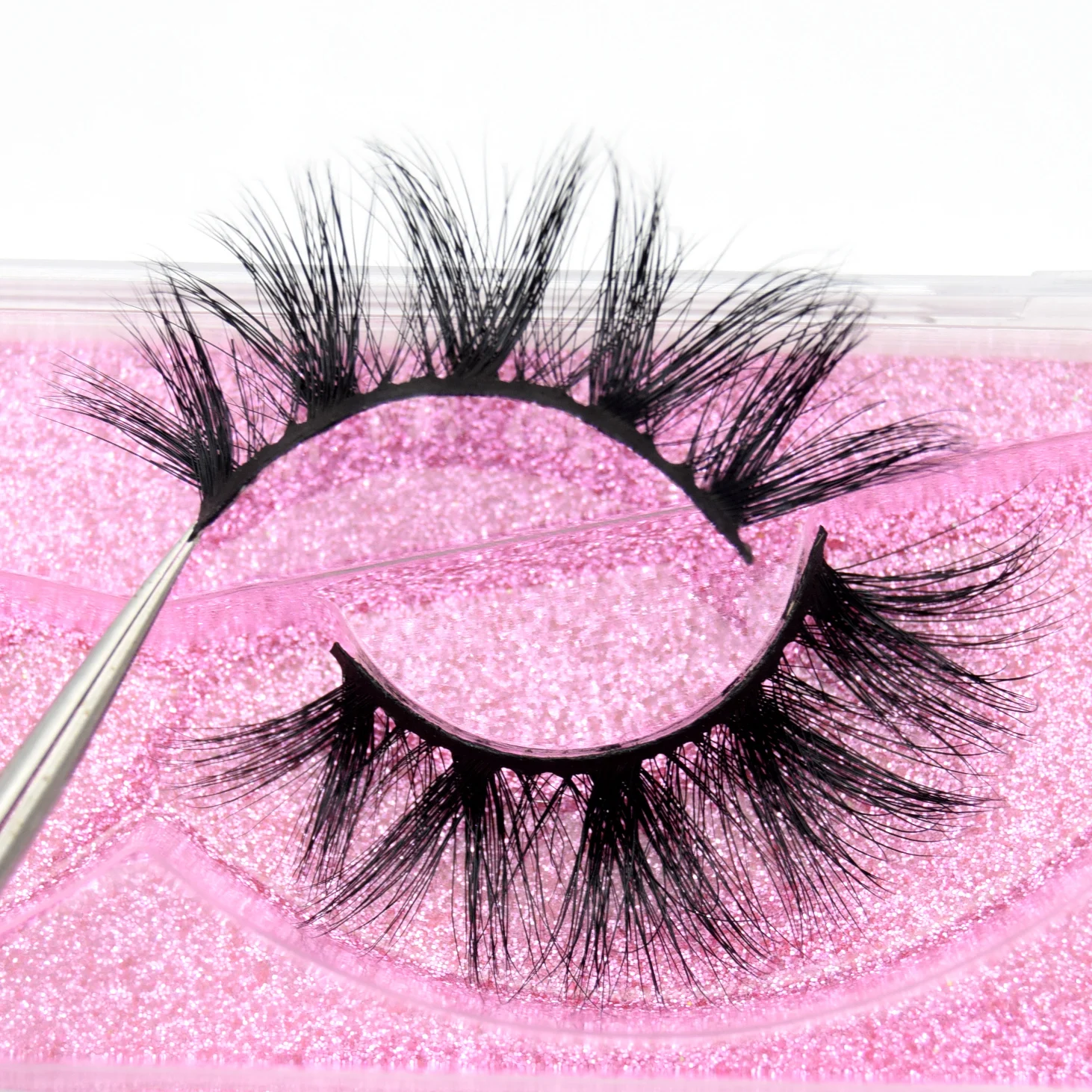 Роскошные накладные ресницы Visofree 5D из норки пушистые инструменты для макияжа