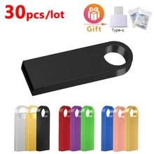 30pcs/lot usb 2.0 metal key flash usb stick pen drive 8gb 16gb 32gb 64gb 128GB usb flash drive pendrive memoria usb Custom logo