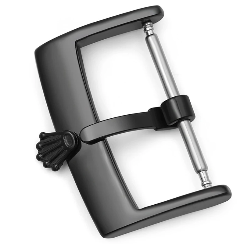 

361L stainless steel watch buckle Fine polished pin buckle 12-20mm Substitute For Rolex watch accessories UTHAI T09