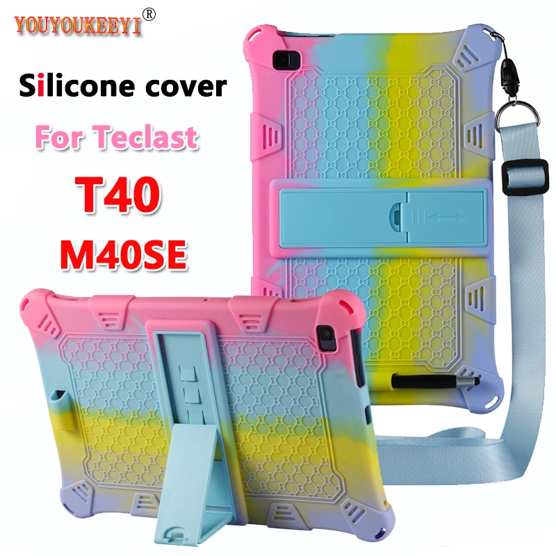 

Высококачественный силиконовый чехол для планшета Teclast T40 10,1 дюйма, защита от падения, силиконовый чехол для Teclast M40SE Fundas