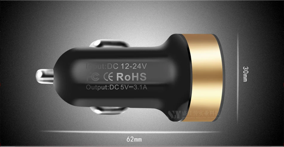 3.1A 5V двойной зарядное устройство USB с Отображение напряжения на светодиодном дисплее/текущий дисплей мобильного телефона автомобильное зарядное устройство для смартфона/планшета