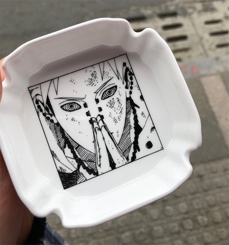 Пепельница с рисунком Наруто Акацуки из японского аниме Hokage пепельница