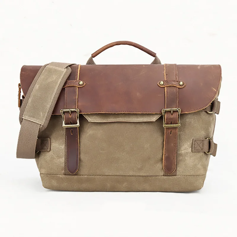 Ретро Холст сумка для камеры фотография DSLR кожаный пакет цифровые винтажные