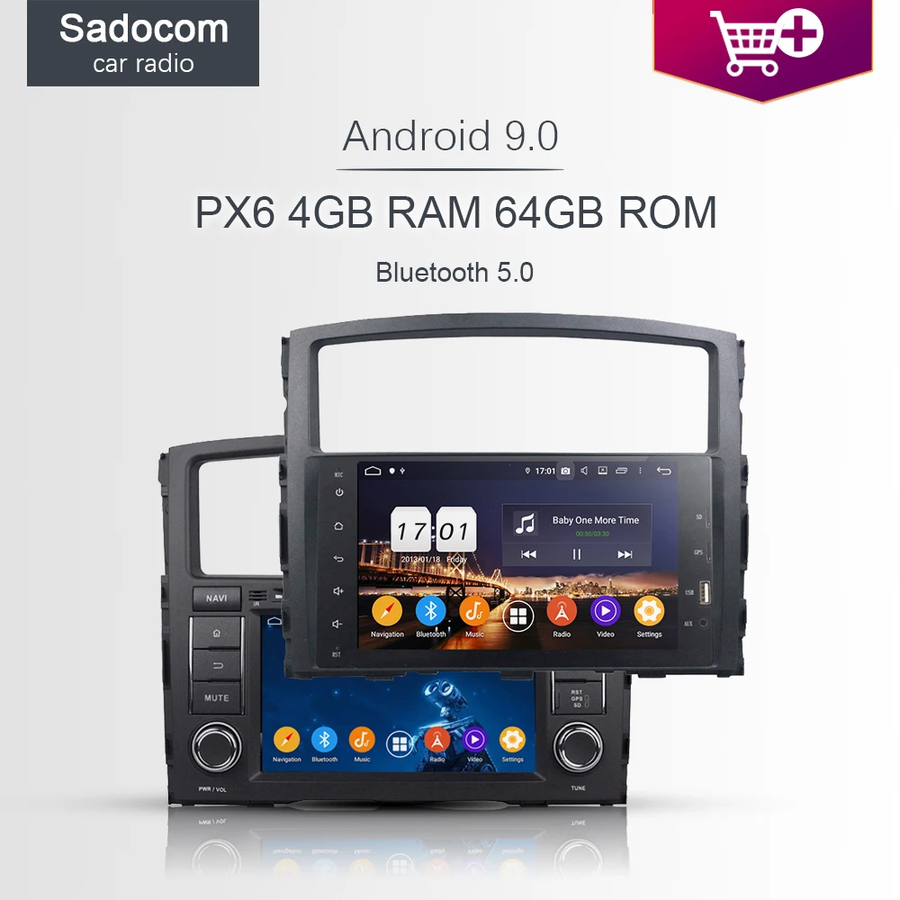 Автомобильный DVD плеер 720P PX6 DSP 8 дюймов Android 10 0 4 Гб ОЗУ Bluetooth 5 GPS Glonass RDS Авторадио