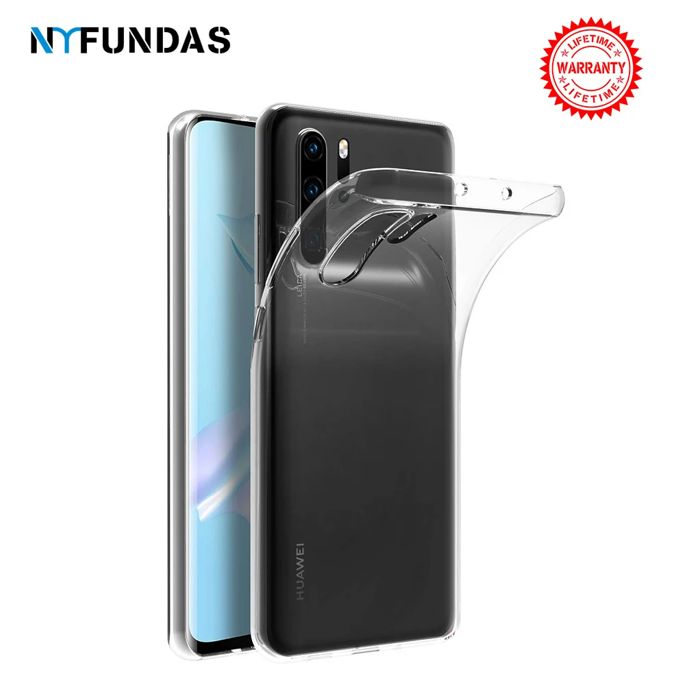 Прозрачный чехол для huawei P30 P20 Pro Lite силиконовый тонкий защитный противоударный