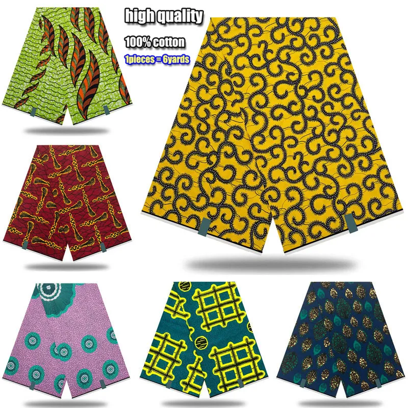 2021 горячая Распродажа Анкара африканская настоящий 100% хлопок воск принты мягкие