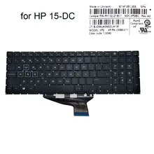 RGB backlight keyboards Spanish Keyboard for HP OMEN 15-DC 15-DH L50880-071 7J2040 SP ES Spain color backlit laptop replacement