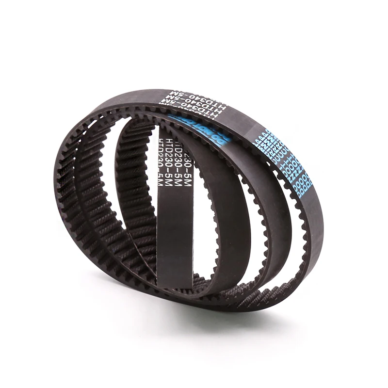 

Width 15mm Black Rubber Timing Belt Perimeter 370 385 390 395 400 405 410 425 430 435 445mm Closed Loop Synchronous Belt HTD-5M
