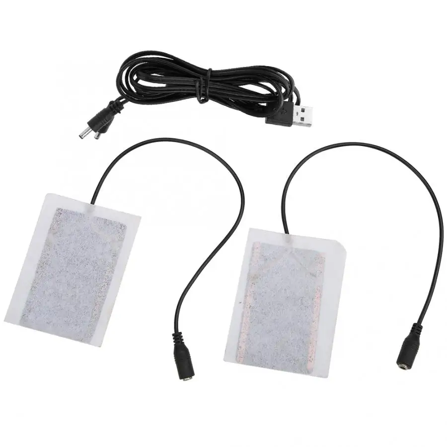 Портативный 5 в набор грелок из углеродного волокна обогреватель для рук USB