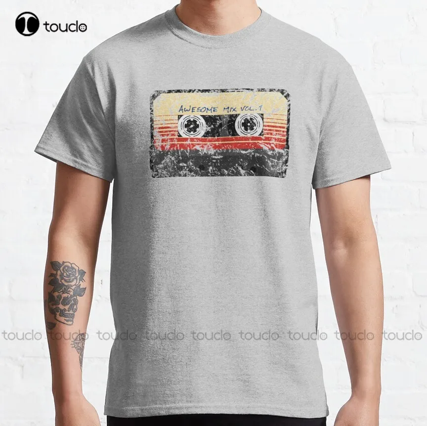 

Awesome Mix Tape Vol.1 Classic T-Shirt men's shirts Custom aldult Teen unisex digital printing xs-5xl All seasons cotton