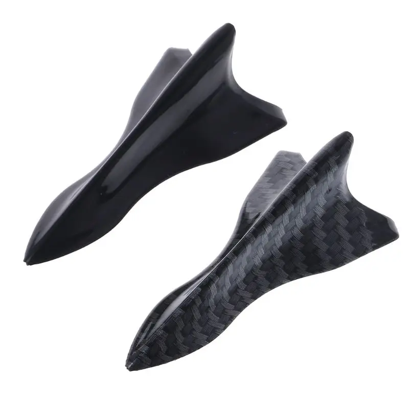 

1Pcs Universal EVO-Style Pu Rear Roof Shark Fins Spoiler Shark Fin Diffuser Vortex Generator Car Roof Spoiler Bumper 77HF