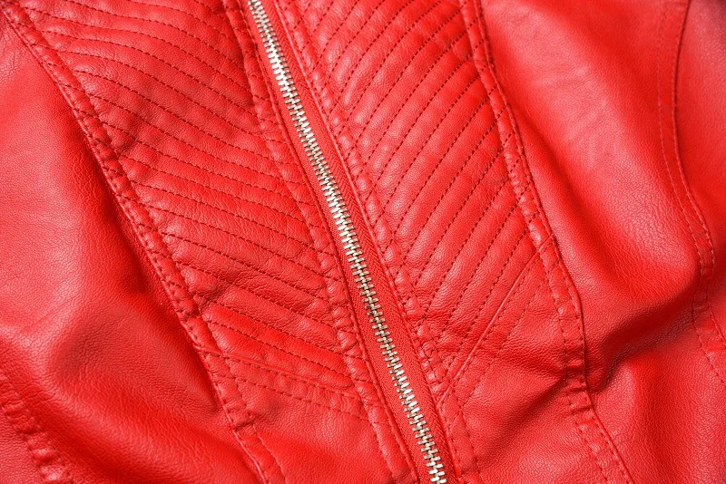 Осень г. Тонкий пояс мотоциклетная куртка Chaqueta Mujer со съемным капюшоном из искусственной кожи женские зимние теплые флокированные верхняя одежда WWP224