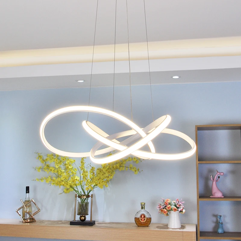 

NEO Gleam Modern led chandeliers Hot Design AC90-260V Home Deco Dining Room Kitchen Room Bar Shop Pendant Chandeliers Lighting