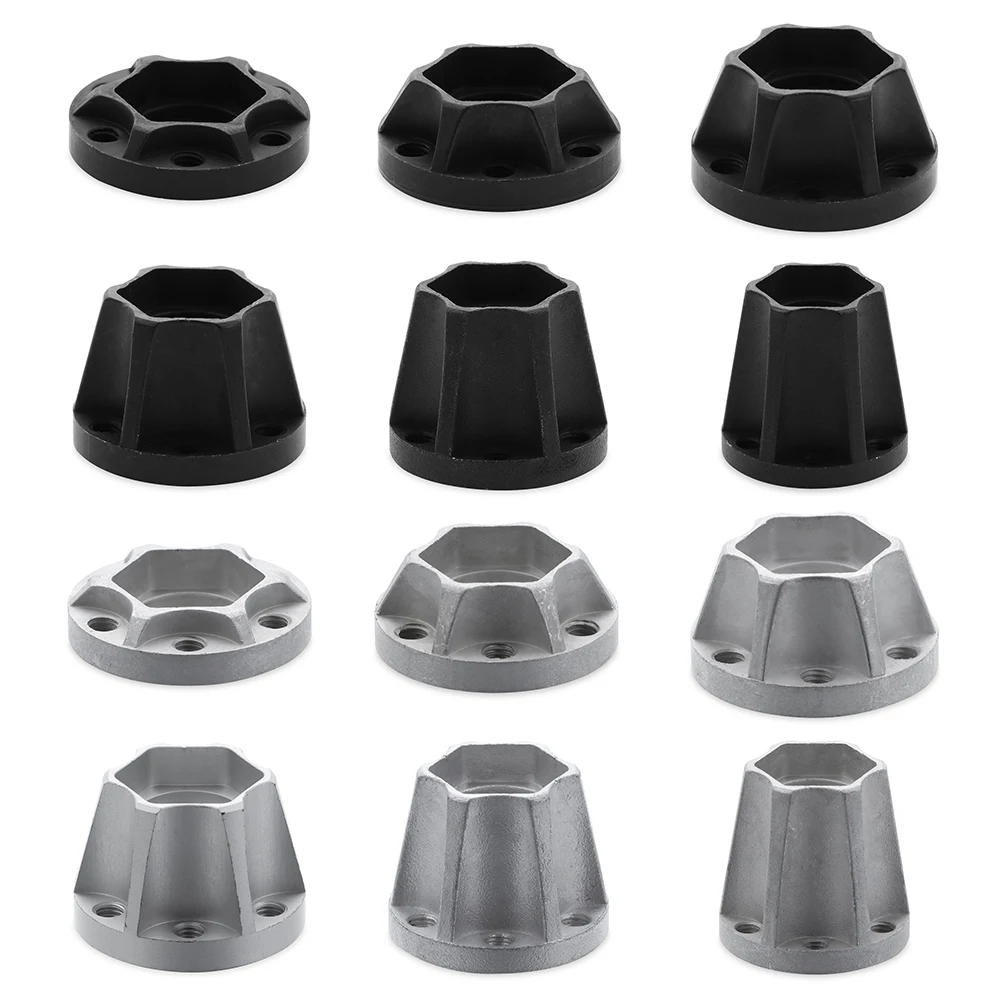 1PCS Aluminum Alloy 12mm Wheel Hex Hub for 1/10 RC Crawler 1.9 2.2 Rim Axial SCX10 Traxxas TRX4 D90 Remote Control Parts | Игрушки и