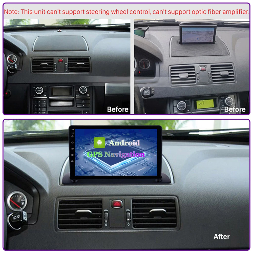 Мультимедийная система RAM4G ROM64G для Volvo XC90 2004 2008 центральный Авторадио стерео