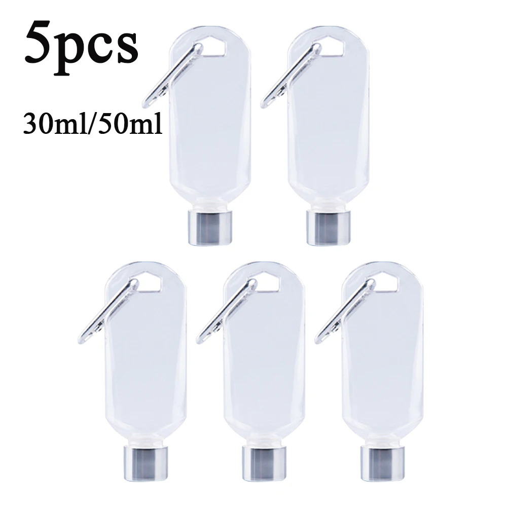 5 шт. 30 мл 50 пустые бутылочки для геля рук многоразового использования бутылки