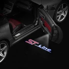 2X Универсальные Автомобильные дверные фары для Ford fiesta ranger kuga Focus mk2 mk3 fusion mondeo mk4 focus 2 3 ST Line теневой проектор