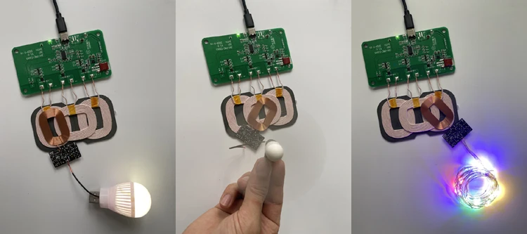 Taidacent складной 3 в 1 модуль беспроводного зарядного устройства катушки