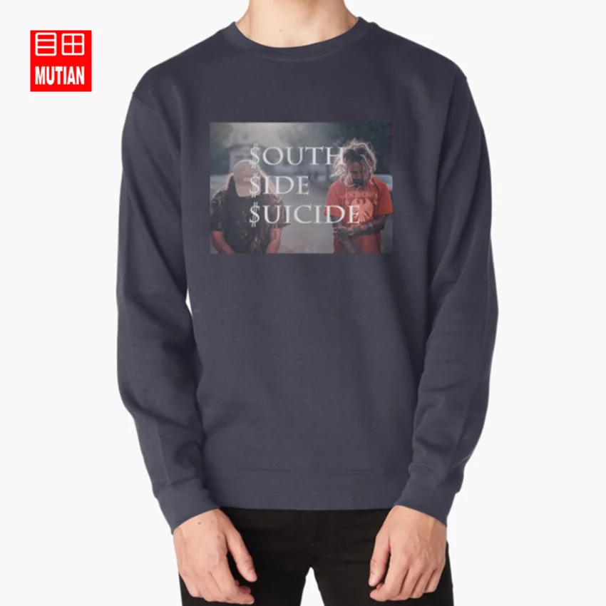 Suicide Boys($ uicide Boy$) толстовки suicide boys pouya music южная сторона suicide - Цвет: navy-sweatshirt