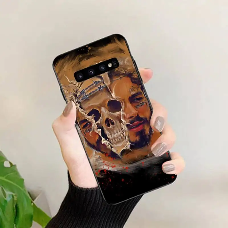 Художественный чехол Yinuoda Post Malone для телефона Samsung S 4 6 7 5 8 9 10 20 plus lite edge S10 5G |