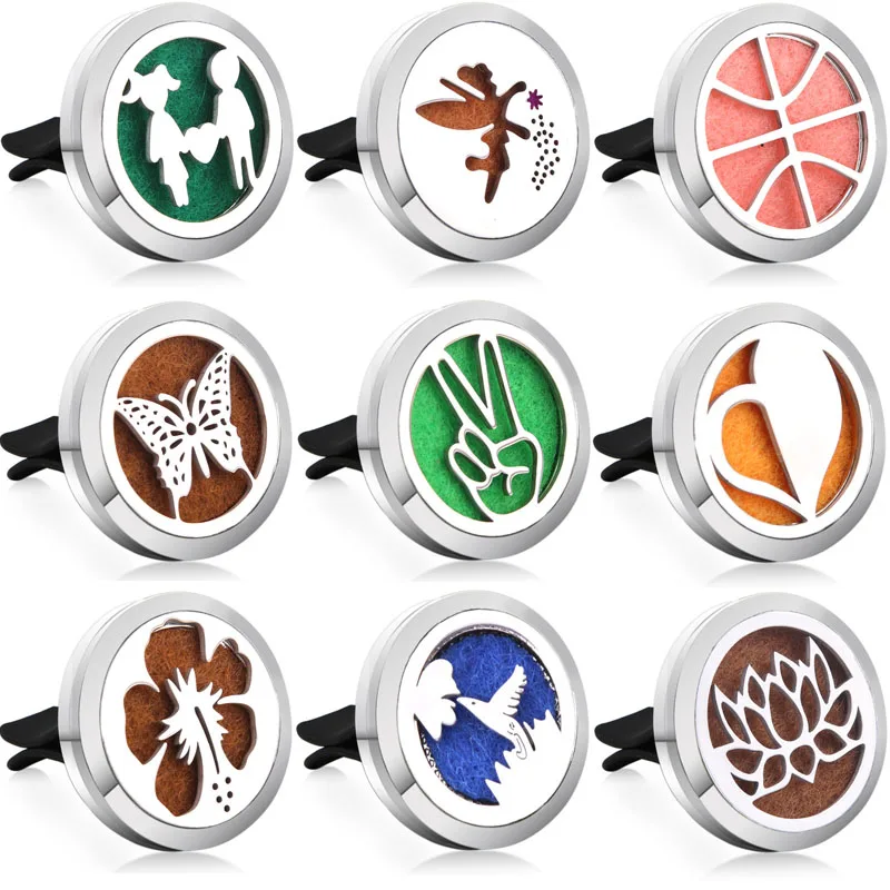 Бабочка автомобильный воздушный диффузор из нержавеющей стали освежитель