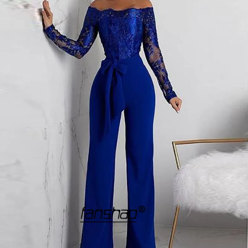 Брюки для девочек с открытыми плечами аппликация вечернего платья длинный рукав