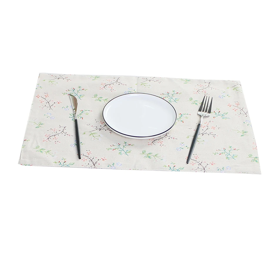 

Beige Placemats for Table, 30x45CM Placemats Handcrafted, Washable Placemats, for Wedding/Dinning/Party Decoration