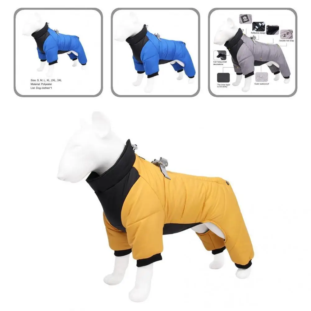 

Зимняя уличная куртка для щенков, одежда для домашних животных, машинная стирка