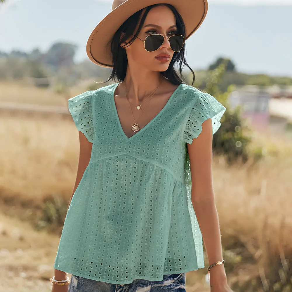 

2021 new women's T-shirt summer street casual top breathable loose short sleeve