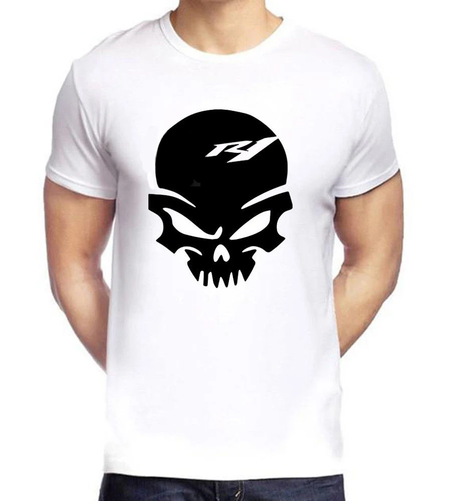 

2019 New Arrival Men'S Fashion Japan Motorcycle R1 T-SHIRT Racer Brand New T-shirt Fast Shipping 100% Cotton Brand New T-Shirts