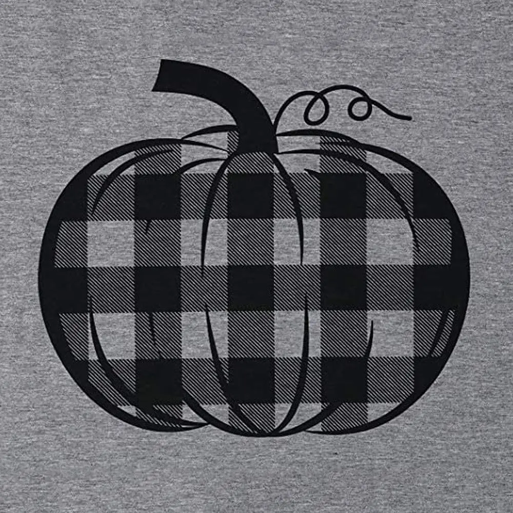 

Womens Casual Pumpkin Graphic Printed Short Sleeve Crewneck Tee Shirt Halloween Tops