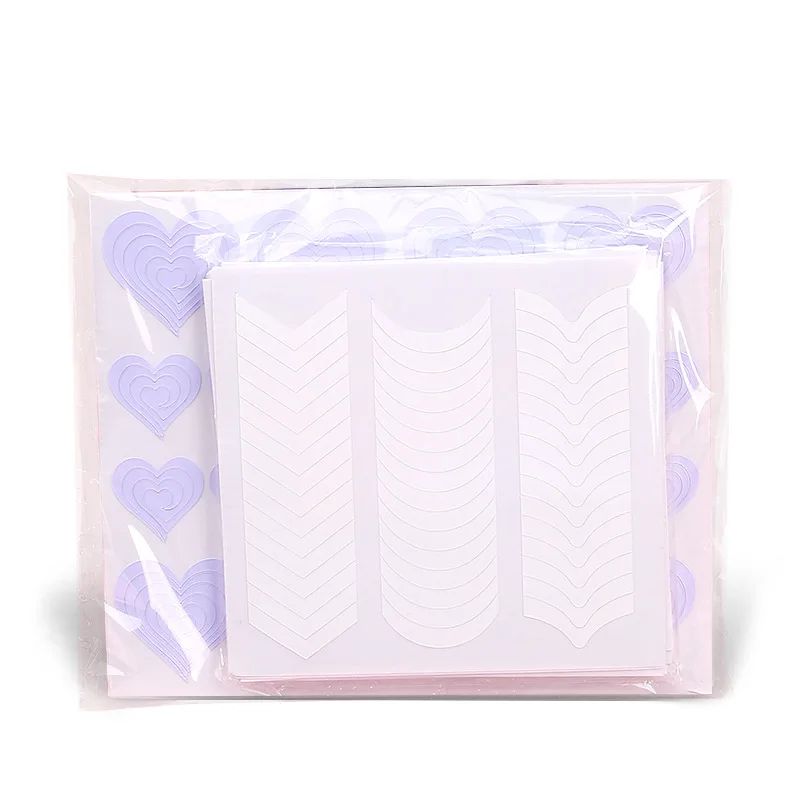 

A set of 24 French Smile Nail Stickers Plus 12 New Models, A Total of 36 Models Nail Polish Stickers Diy Nail Styling Tools