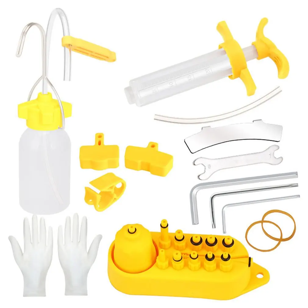 

Масляный дисковый тормоз для горного велосипеда, инструмент для замены масла, инструмент для инъекции масла, аксессуары, многофункциональн...