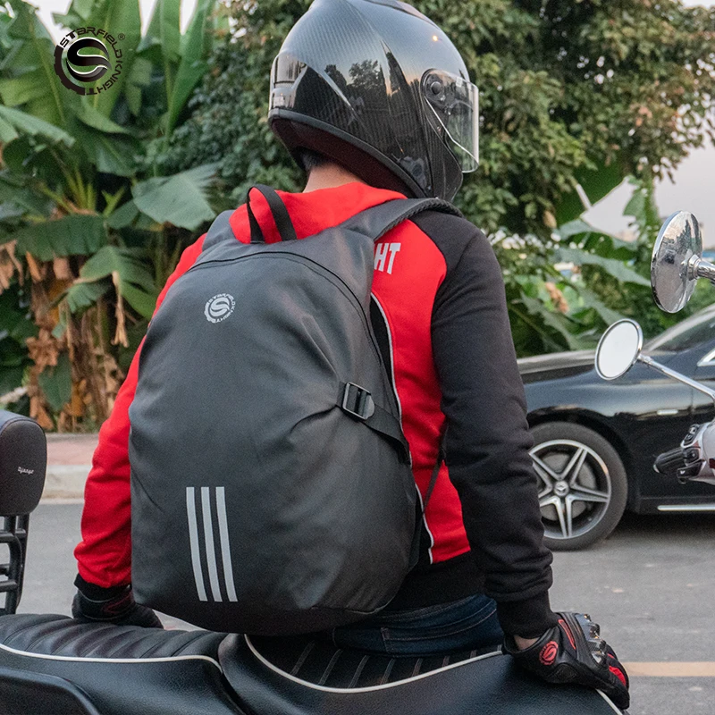 Рюкзак SFK для мотоциклетного шлема мужчин и женщин крутая водонепроницаемая