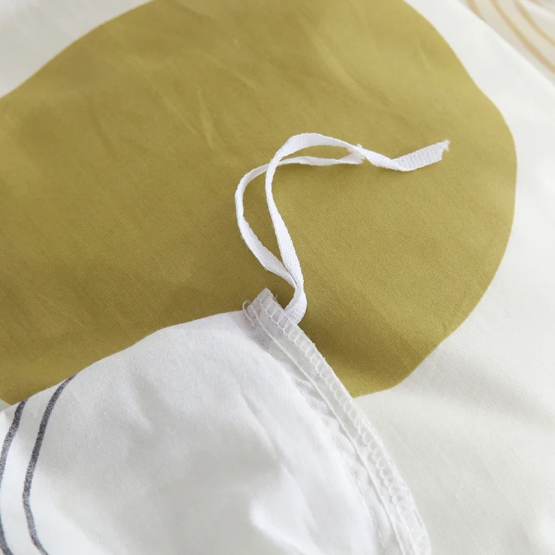 Новый модный мультяшный хлопковый синий желтый красный пододеяльник одеяло