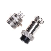 1pair circular aviation connector socket plug gx16 235678 pin 16mm male female wire panel connector