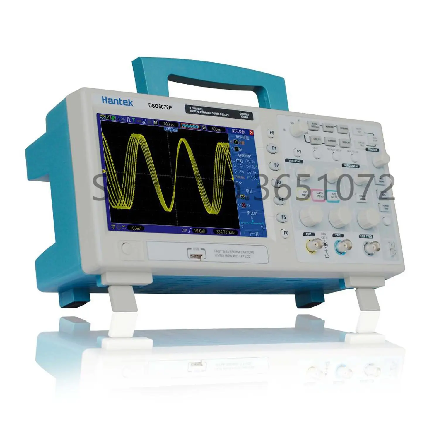 Hantek DSO5072P Digital Storage Oscilloscope 70MHz 2Channels 1GSa/s d Length 24K USB | Инструменты
